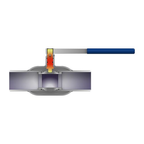 浮动手柄全焊接球阀